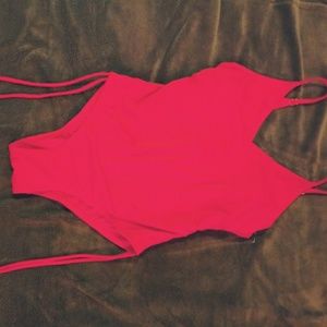 One piece bathing suit